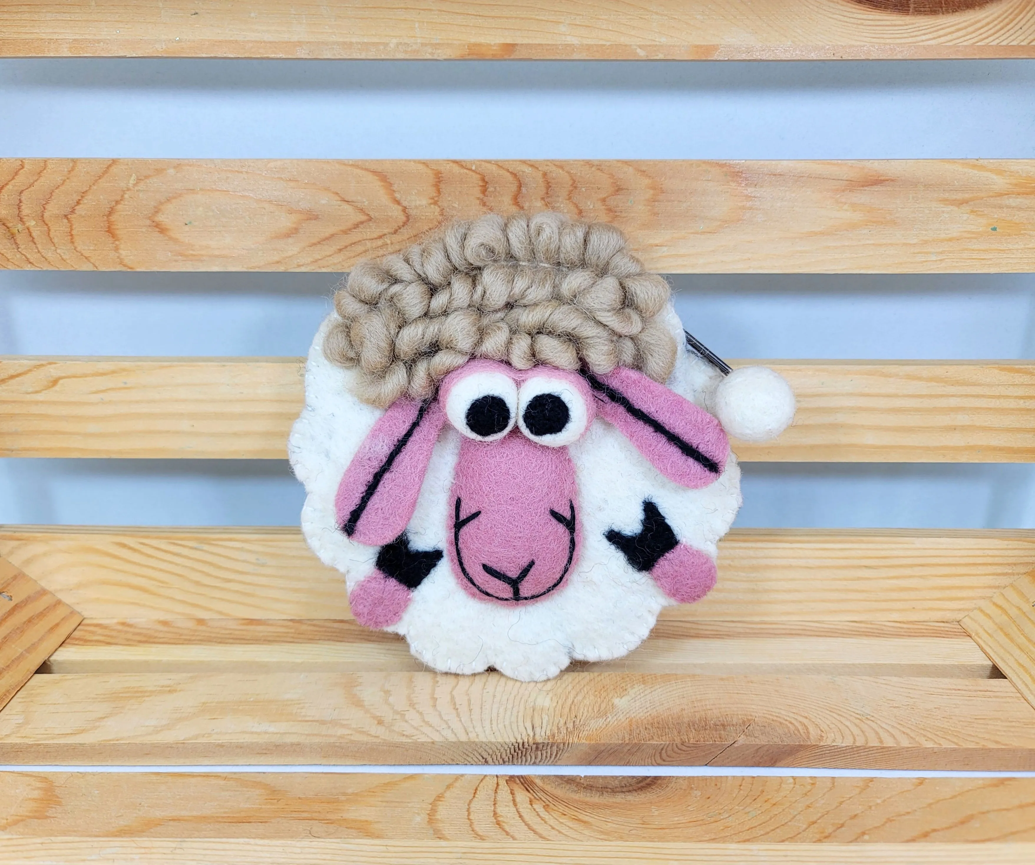 Wooly Sheep Purse