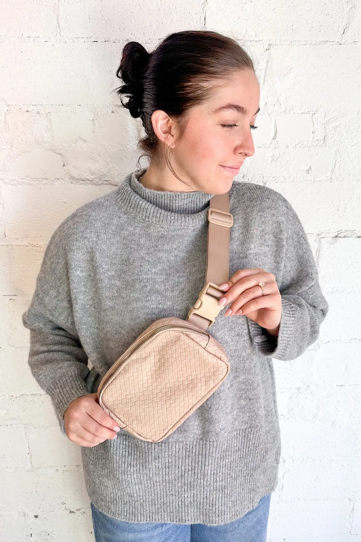 Woven Belt Bag