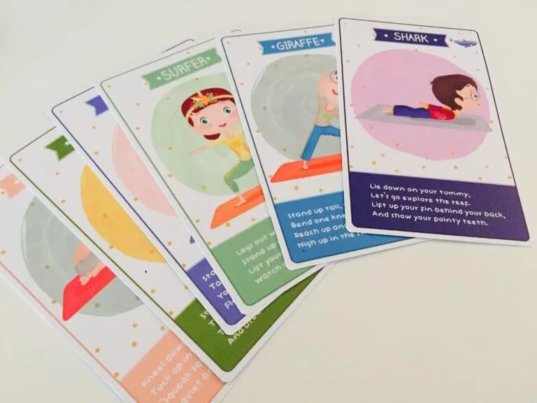 Yoga Cards - Fun & Colourful