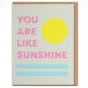 You Are Sunshine Card